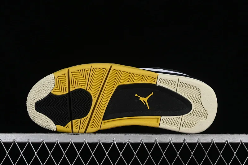 All categories Air Jordan Jordan series basketball shoes Air Jordan 4 OG version Air Jordan 4 Retro "Vivid Sulfur" AJ4 Joe 4 White Thunder AQ9129-101